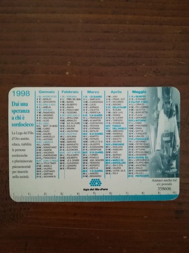1998 lega del filo oro - del,