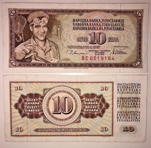 Jugoslavia dinar dinara - jugoslavia,