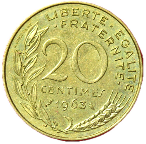 13645 20 centimes 1963 - #13645,