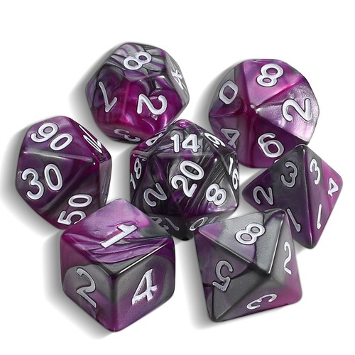 Qmay dnd dice set 7 - dnd, di