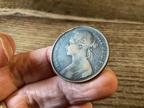 Moneta penny 1892 - da,