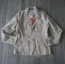 Giacca blazer Vingino Thore beige ragazzo taglia 146/152 *NUOVA* 4
