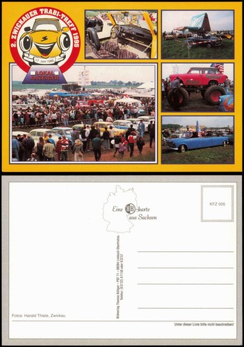 Postcard 2nd zwickauer - 2nd,