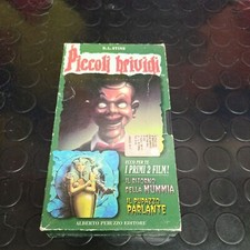 Piccoli brividi n.1 (il ritorno della mummia- il pupazzo parlante) VHS raro 