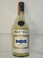 Spirit empty bottle - cognac Martell - Bottiglia liquore acquavite vuota