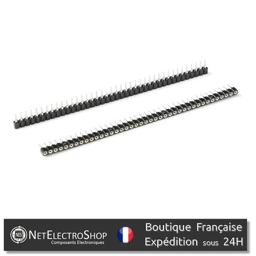 Barrette secable femelle - femelle, 40