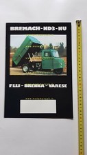 Bremach Motocarro ND3-NU depliant originale anni 70 ITALIANO 3 wheeler brochure