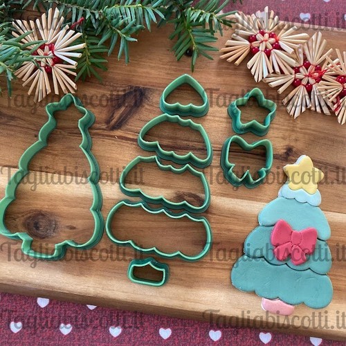 Albero natale sezionato - natale,