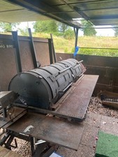 BARBEQUE AFFUMICATORE AMERICANO/GRILL A LEGNA