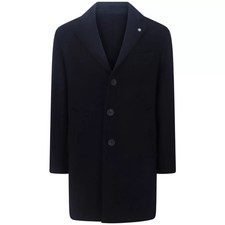 MANUEL RITZ - Cappotto blu per