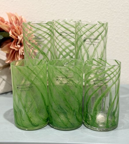 Set bicchieri arte murano - di,