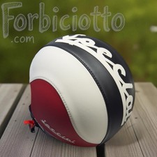 Casco vintage in pelle
