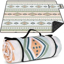 GLOSKIN Coperta da Picnic, Stuoia Campeggio 200 × 200 cm, Coperta Pic Nic Imperm