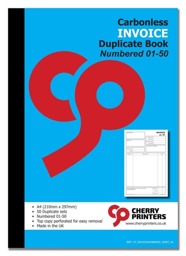 Libro duplicato fatture cherry - duplicato,
