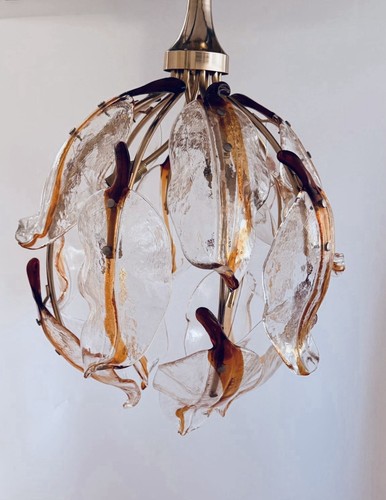 Lampadario vintage vetro - vintage, in