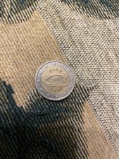 Moneta 2 Euro Con Arpa