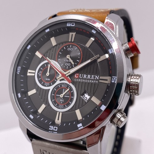 Curren mens chronograph silver - curren,