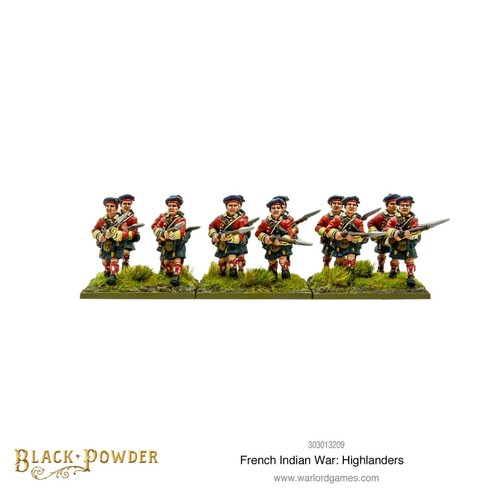 Black powder highlanders - black,