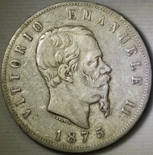 1875M Italy Vittorio Emanuele