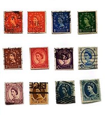 12 Francobolli 1952 1954