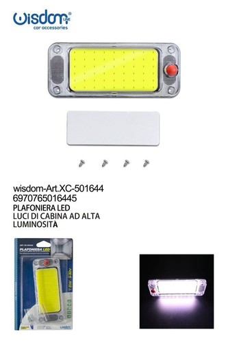 Plafoniera led auto 9 30v - auto, 8w