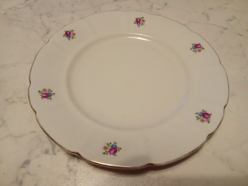 Vecchio piatto piano ceramica - piatto,