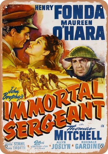 Insegna metallo sergente - -,