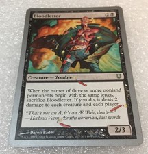 Bloodletter Magic Card The
