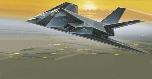 Italeri aereo 117 - aereo, f-117
