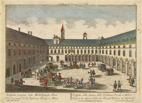 Prospetto della entrata della
