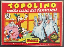 Topolino nella casa dei fantasmi bellissima ristampa in veste originale albo!