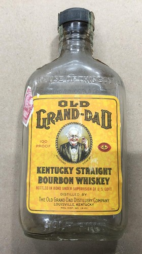 Old grand dad half pint - old,
