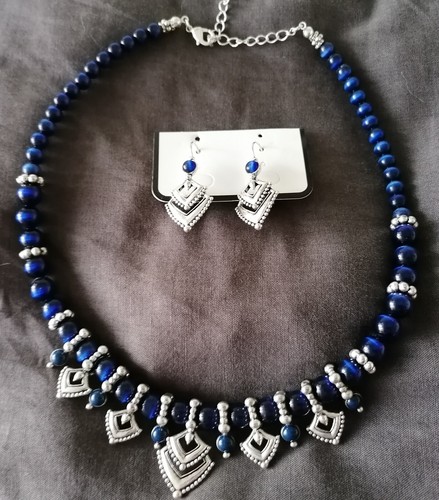 Collana orecchini con - collana,