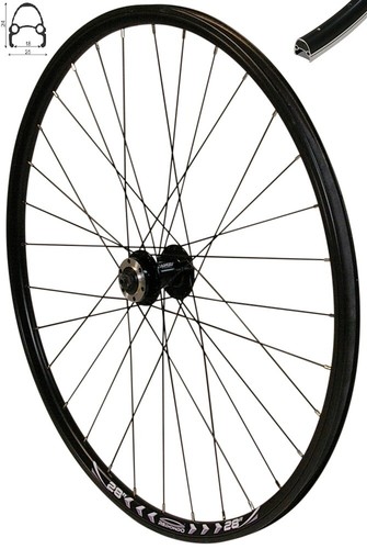 Ruota posteriore pollici - ruota,