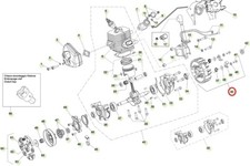 Kit volano ORIGINALE ACTIVE motosega 39.39 036031