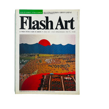 Flash Art Italia Edizione Italiana n. 167 / 1992 Alighiero Boetti Igort