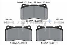 Pastiglie Freni LANCIA KAPPA