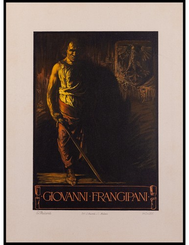 Litografia originale - , di
