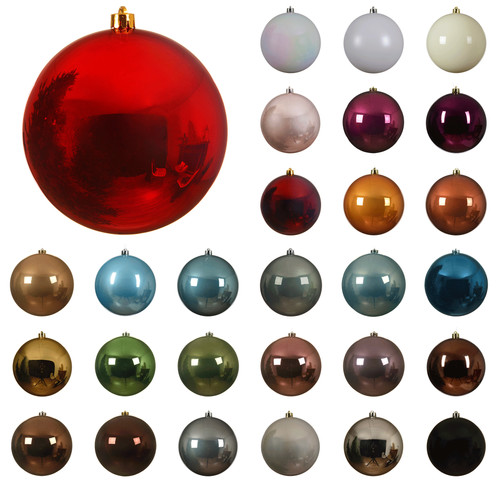 Palline natale xxl plastica - palline,