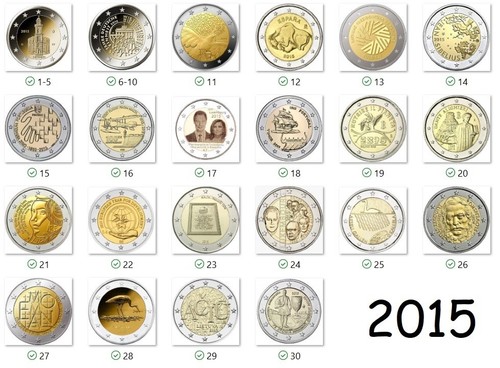 Euro commemorativi 2015 - 2,
