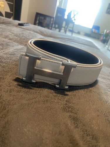 Cintura uomo hermes bianca - uomo,