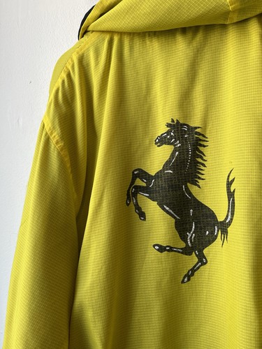 Giacca vento vintage gialla - giacca,