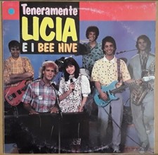 Teneramente LICIA e i BEE HIVE, Cristina D'Avena, vinile, Five , 1987, buono ++
