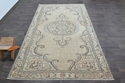 Tappeto vintage turco oushak - vintage,