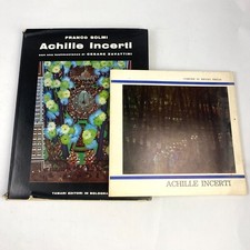2 cataloghi ACHILLE INCERTI: 1966 Tamari Ed. e 1968 Comune Reggio Emilia FIRMATI