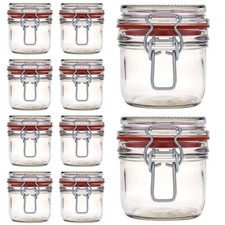 Set 10 barattoli da 255 ml con