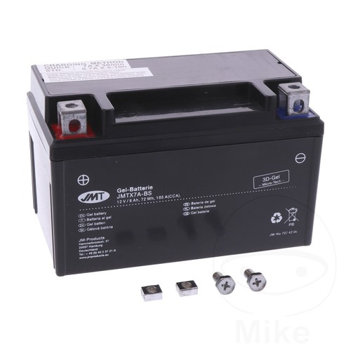 Batteria jmt ytx7a gel 1pz - ytx7a-bs,