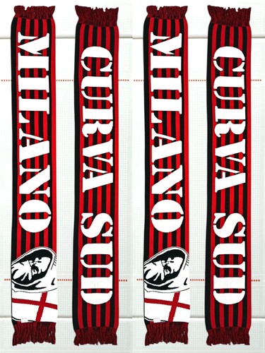 Sciarpe ultras milan curva sud - sciarpe,