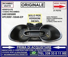 QUADRO STRUMENTI CONTA KM