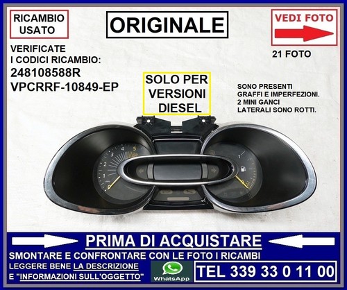 Quadro strumenti conta - quadro,